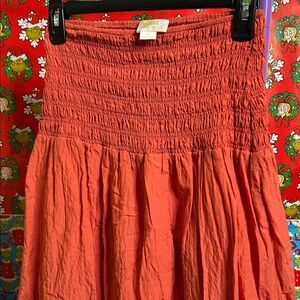 Maeve strapless dress by Anthropologie size XS